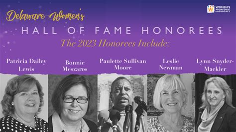 Governor Carney Announces the Delaware Women’s Hall of Fame Inductees ...