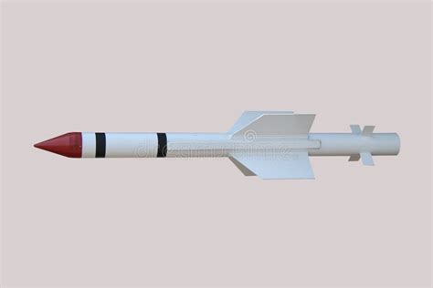 Military Rocket Missile. stock photo. Image of fire - 141977406