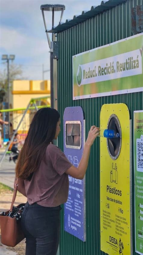 Día Mundial del Reciclaje instalaron cinco Ecopuntos Luján Buenos