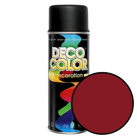 Spray 400ml RAL 3003 bordowy połysk Decoration Deco Color 10030 Deco