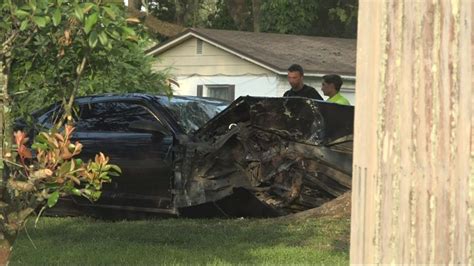 Jso Driver Hits Tree Dies During High Speed Chase With Police Officer Youtube