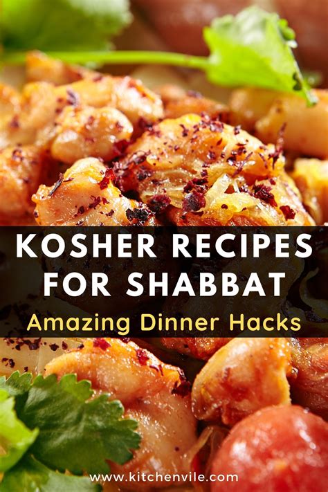 Kosher recipes for shabbat shabbat and passover dinner recipes – Artofit