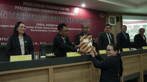 Dr Ni Luh Made Elida Rani Sh Mh Doktor Hukum Ke Lulus Di Prodi