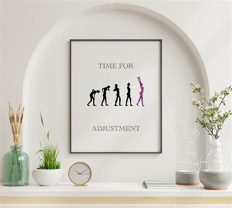 Chiropractic Office Wall Art Chiropractic Art Adjustment Etsy