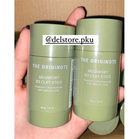 Jual The Originote Mugwort B Clay Stick Mask Masker Wajah Mugwort