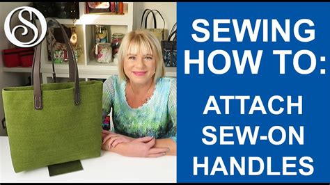 How To Attach Stitch On Bag Handles Sew On Handles In Bag Making