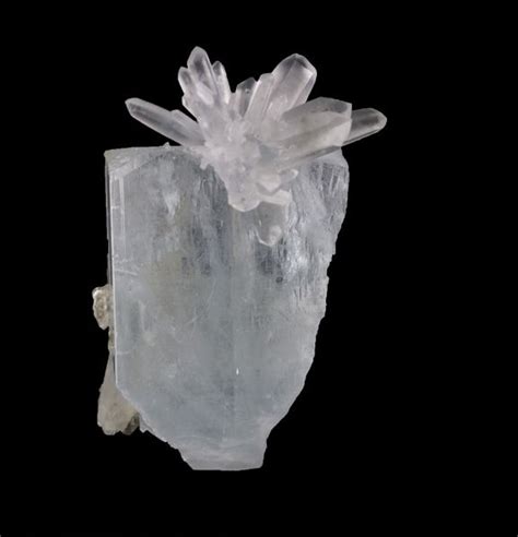 Aquamarine W Quartz Ex Obodda Chumar Bakhoor Hunza Valley Gilgit