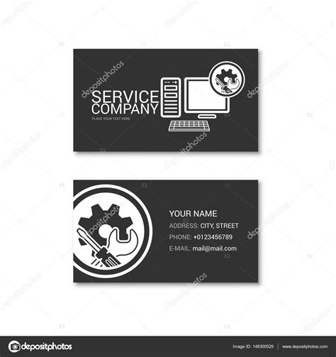 Computer Tech Business Cards