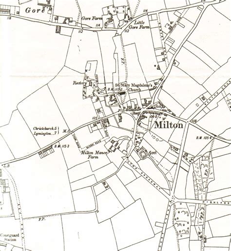 Milton Village Maps Milton Heritage Society