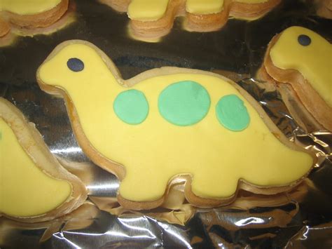 Mis Dulces Manos Galletas Dinosaurio