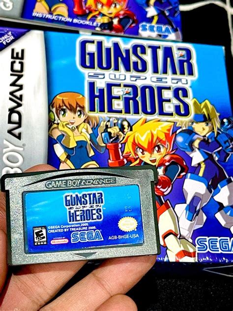 GBA: Gunstar Heroes, Video Gaming, Video Games, Others on Carousell