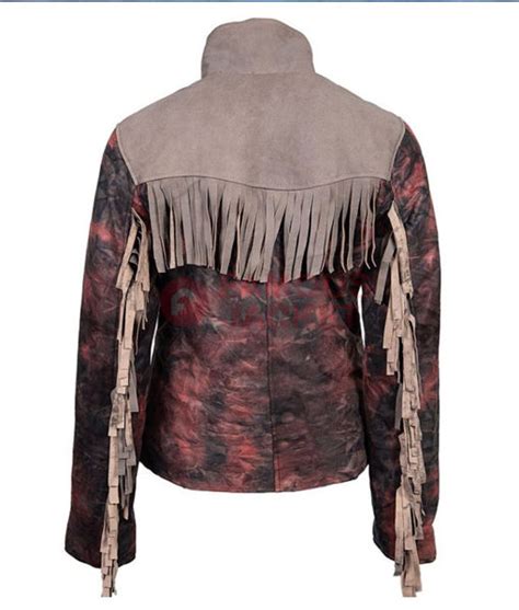 Sex Education Maeve Wiley Emma Mackey Fringe Jacket TLC