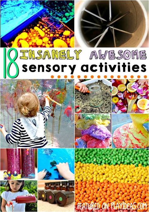 18 activities for sensory play – Artofit