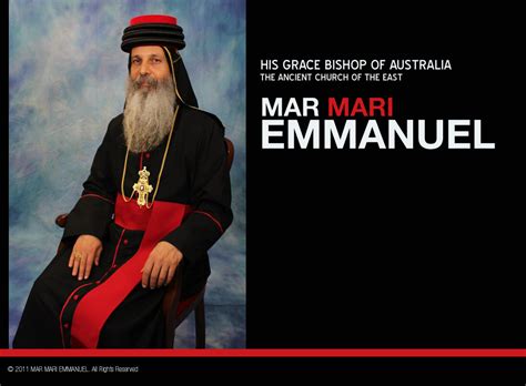 His Grace Bishop Of Australia Mar Mari Emmanuel