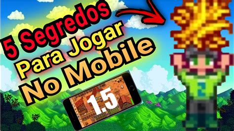 Stardew Valley Dicas Para Jogar No Mobile Youtube