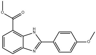 1H Benzimidazole 7 Carboxylic Acid 2 4 Methoxyphenyl Methyl Ester