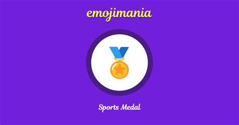 🏅 Sports Medal emoji Copy & Paste - Emojimania