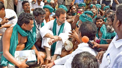 Narendra Modi Has No Time For Farmers Says Rahul Gandhi