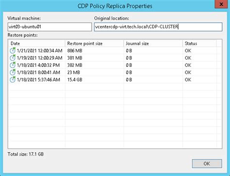 Viewing Replica Properties User Guide For VMware VSphere