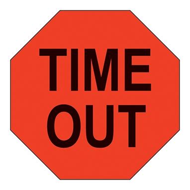 Time Out Label