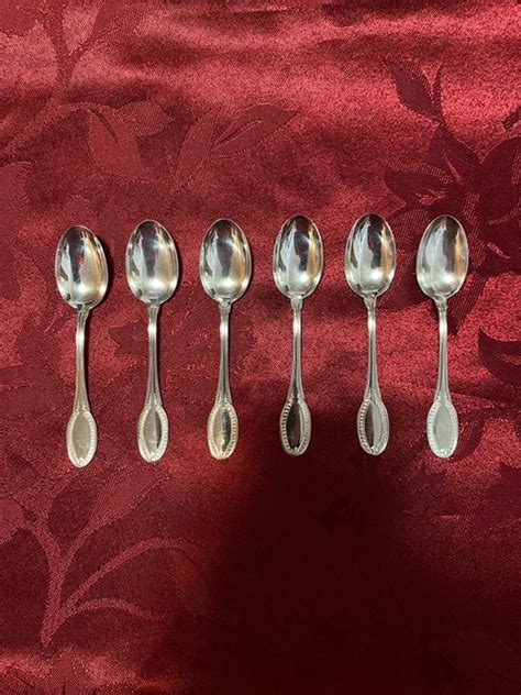 Coffee Spoons 6 800 Silver Italy Second Half 20th Catawiki