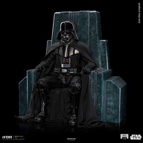 Star Wars Legacy Replica Statue 1 4 Darth Vader On Throne 81 Cm