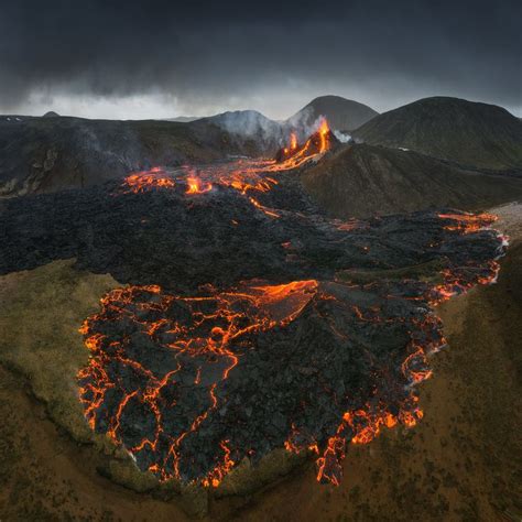 I Captured The Iceland Volcano Eruption From Up Close Volcano