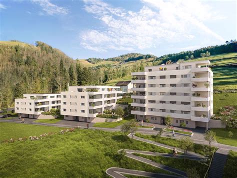 Lebensqualit T Auf Einen Blick Neubauwohnung Mit Weitblick Ins Gr Ne