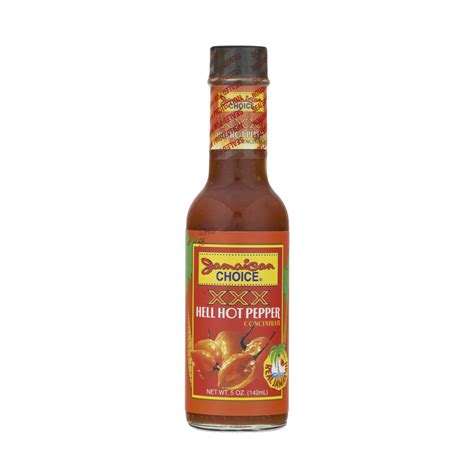 JAMAICAN CHOICE Hell Hot Pepper Sauce PamexFoods