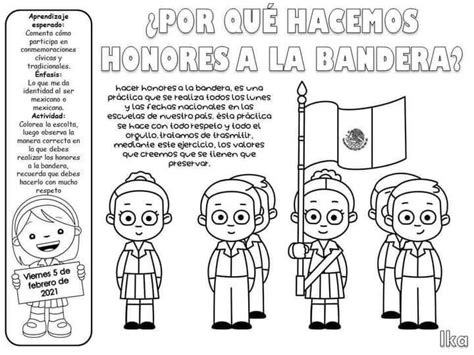 Honores A La Bandera Bandera Para Colorear Honores A La Bandera The