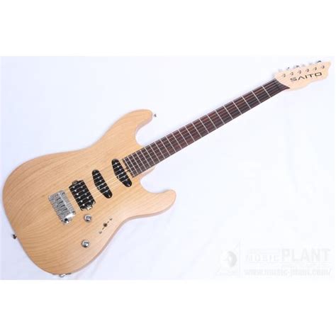 SAITO GUITARS Solid Guitarシリーズ エレキギターS 622 Naked AL R SSH新品在庫状況をご確認ください