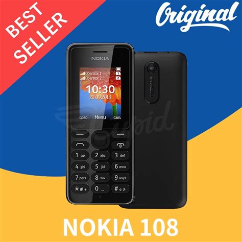 Jual HP NOKIA JADUL 108 2 SIM Garansi Toko Shopee Indonesia