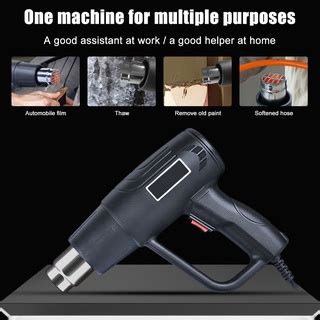 Electric Heat Tool LCD Display Heat Gun 2000w Hot Air Gun Tool Handheld Electrical Heat Air