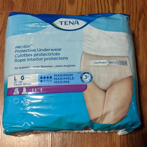 Tena Other New X2 Tena Proskin Maximum Absorbency Incontinence Underwear For Women Poshmark