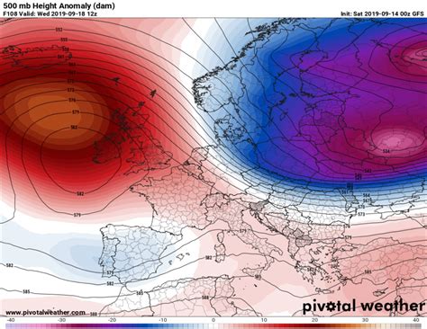 Strong cold front coming into central and eastern Europe, early next ...