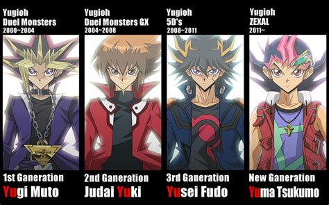 My fave yugioh characters frm all four series. - Yu-Gi-Oh - Fanpop