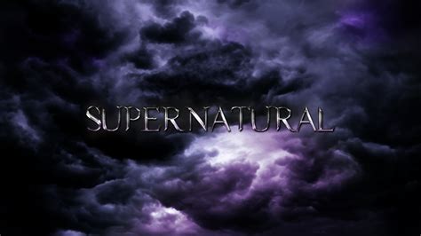 Supernatural Season 9 Title Card Wallpaper