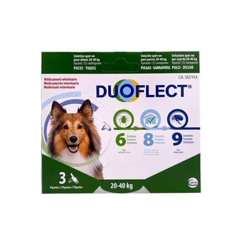 Duoflect Pipettes Chien Kg Anti Tiques Et Puces