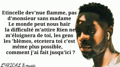 Dadju Tout Ou Rien Ft Ocevne Paroles Lyrics Youtube