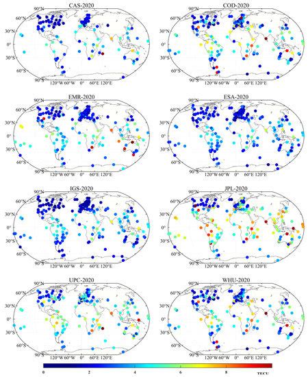 Remote Sensing Free Full Text Performance And Consistency Of Final Global Ionospheric Maps