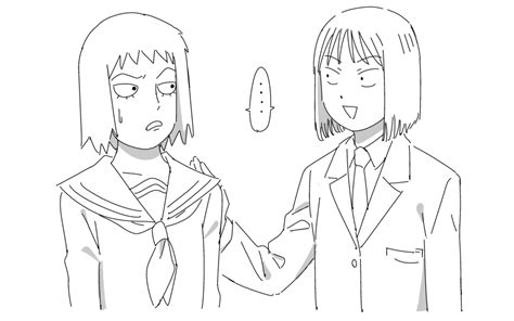 Kurata Tome And Iwakura Mitsumi Mob Psycho And More Drawn By