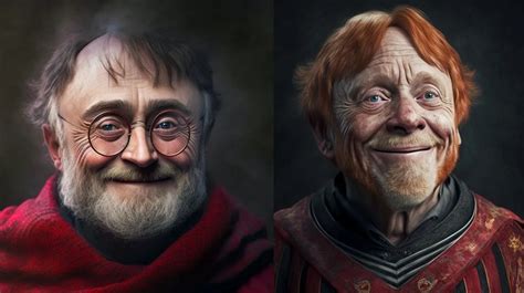 Inteligencia artificial muestra cómo lucirían los personajes de Harry