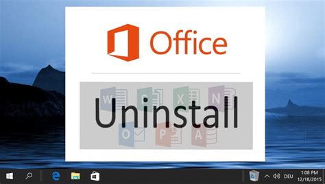 How To Completely Uninstall Microsoft Office Via Settings Or The