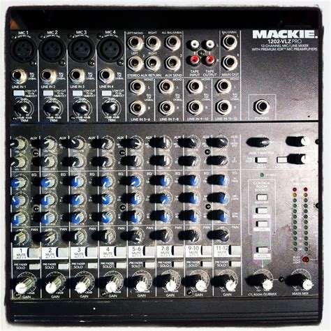 Mackie Vlz Pro Channel Mic Line Mixer