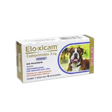 Elo xicam 2 0 mg 10 comprimidos TudoVet Produtos Veterinários