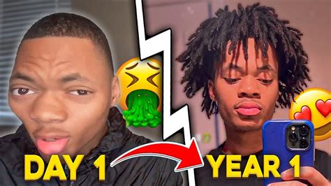 My Dreadlock Journey Year Transformation Crazy Growth Youtube