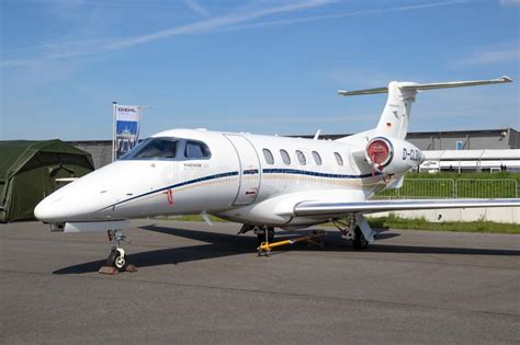 Phenom L Ger D Embraer Emb D Avion D Affaires Image Ditorial