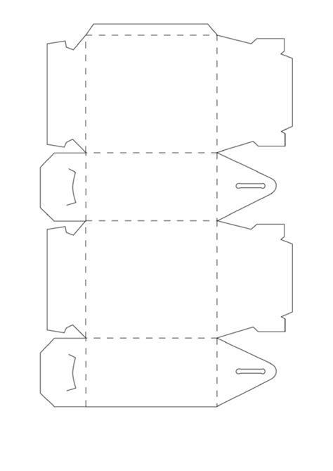 Printable Gable Box Template