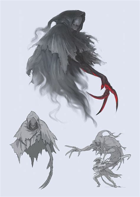 Reaper Concept Art Final Fantasy XIV Endwalker Art Gallery Final