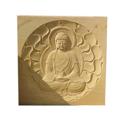 Natural Stone Buddha Wall Murals For Decoration At Square Feet